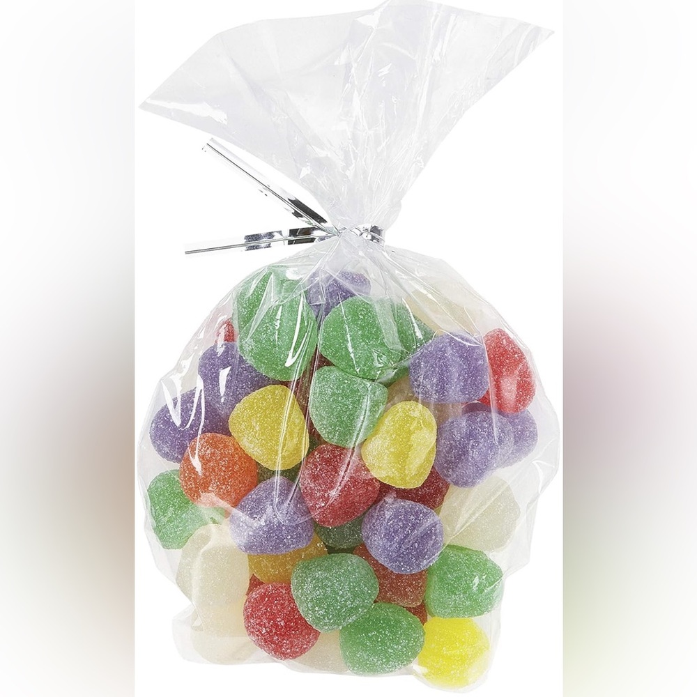 Clear Cellophane Treat Bags With Twist Ties 247 Pack
